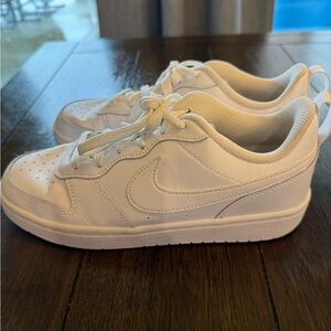 Kids White Nike Air Force Ones